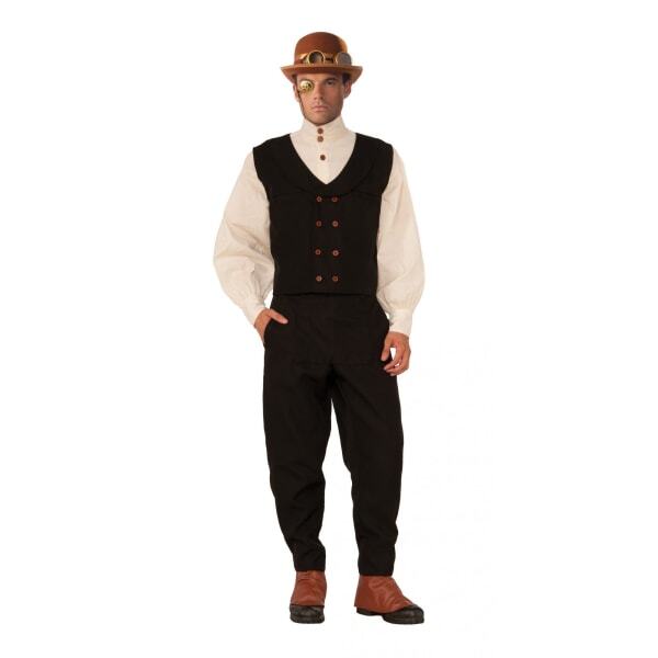 Bristol Novelty Mens Steampunk Vest