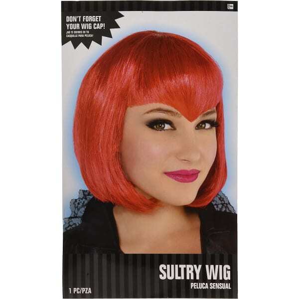 Amscan Bob Cut Synthetic Party Wig