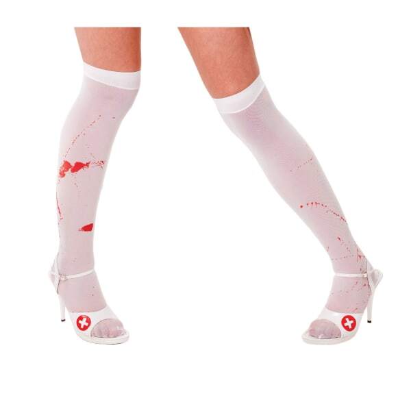 Bristol Novelty Womens Blood Splat Stockings