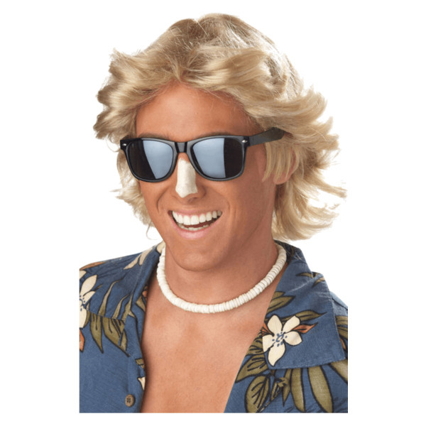 California Costumes Mens Blonde 70s Wig