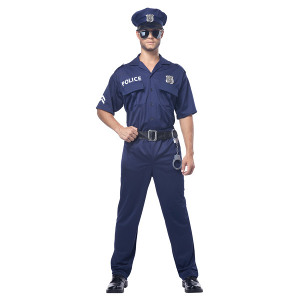 California Costumes Mens Policeman Small