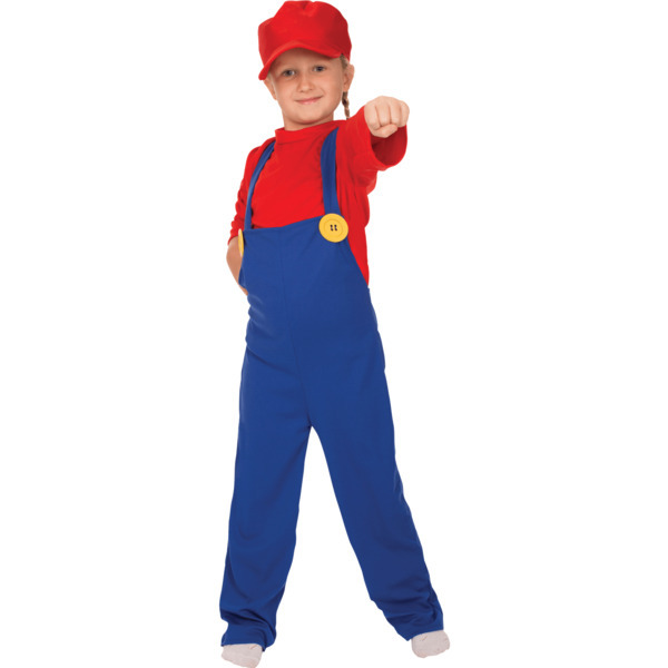 Orion Costumes Child Super Plumber Large