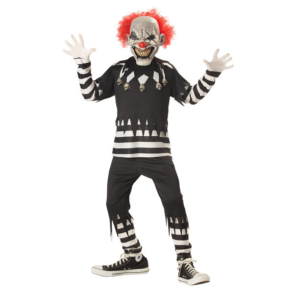 California Costumes  Kids Creepy Clown Medium