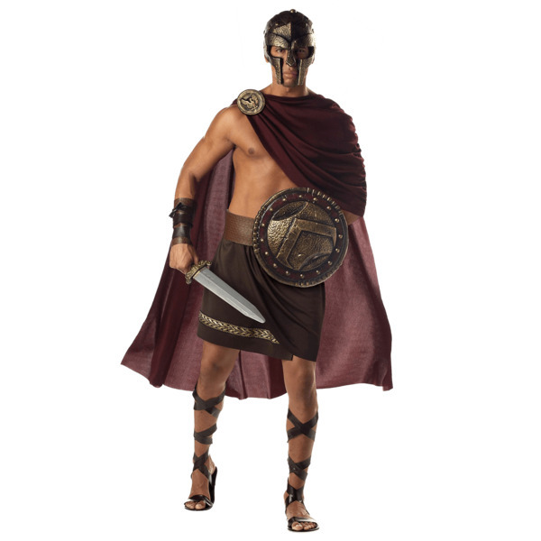 California Costumes Adult Spartan Warrior Large