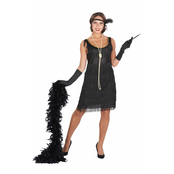 Orion Costumes 1920s Black Flapper Medium