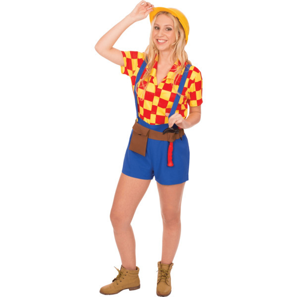 Orion Costumes Adult Female Bob The Builder Small