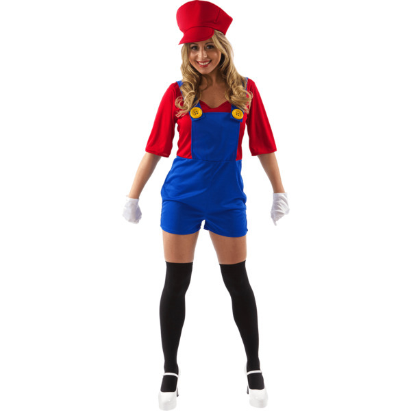 Orion Costumes Female Super Plumber Medium