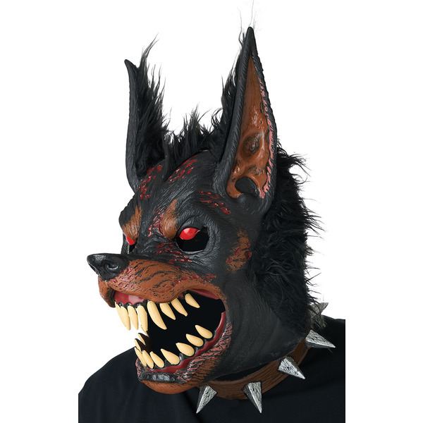 California Costumes Hell Hound Ani-Motion Mask