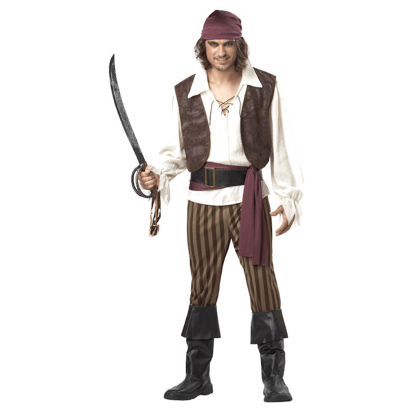 California Costumes Mens Rogue Pirate Large