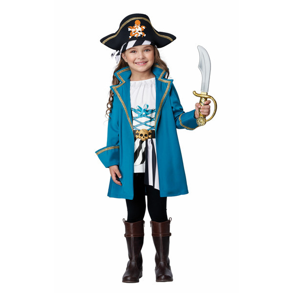 California Costumes Toddler Petite Pirate Medium