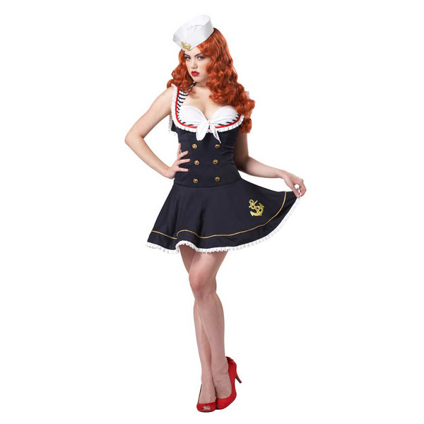 California Costumes Nautical Doll Sailor X-Small