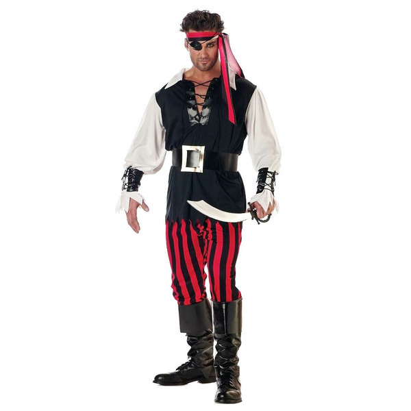 California Costumes Adult Mens Cutthroat Pirate Large