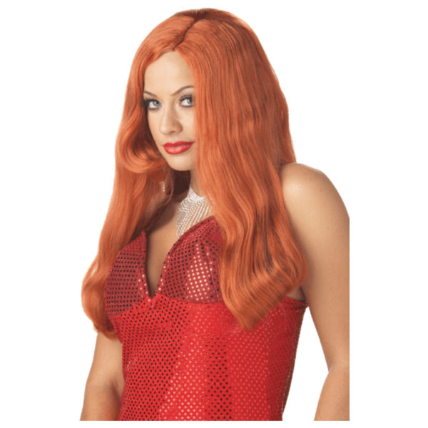 California Costumes Silver Screen Sinsation Wig - RED