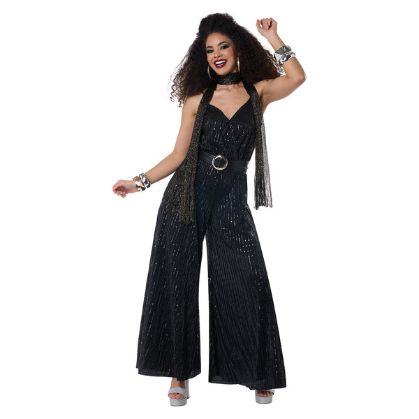 California Costumes Womens Lets Dance - Disco Jumpsuit Small