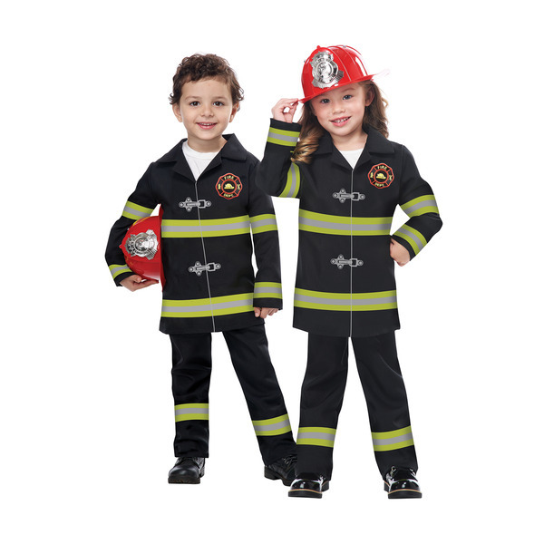 California Costumes  Toddler Unisex Jr. Fire Chief Medium