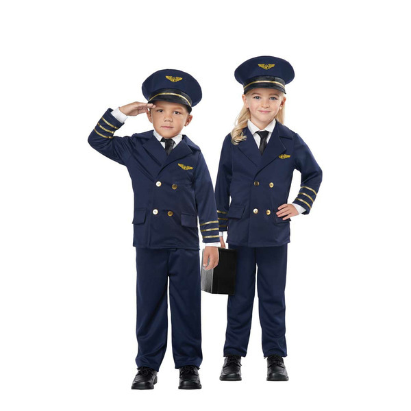 California Costumes Toddler Unisex Pint-Sized Pilot Medium