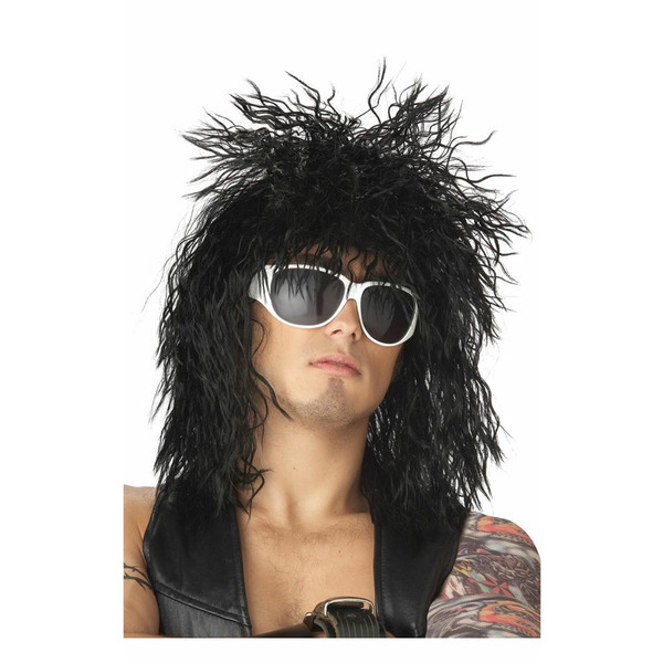 California Costumes Rockin Dude Black Wig