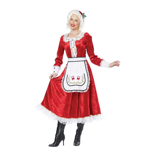 California Costumes Adult Classic Mrs. Claus Small