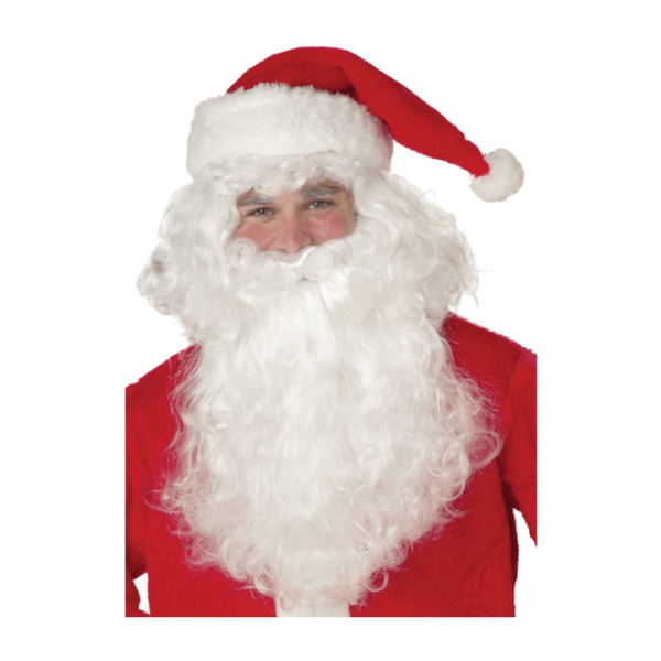 California Costumes Realistic Santa Wig & Beard Set