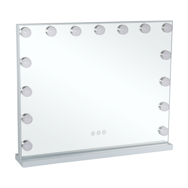 Livingandhome Frameless Hollywood LED Cosmetic Mirror