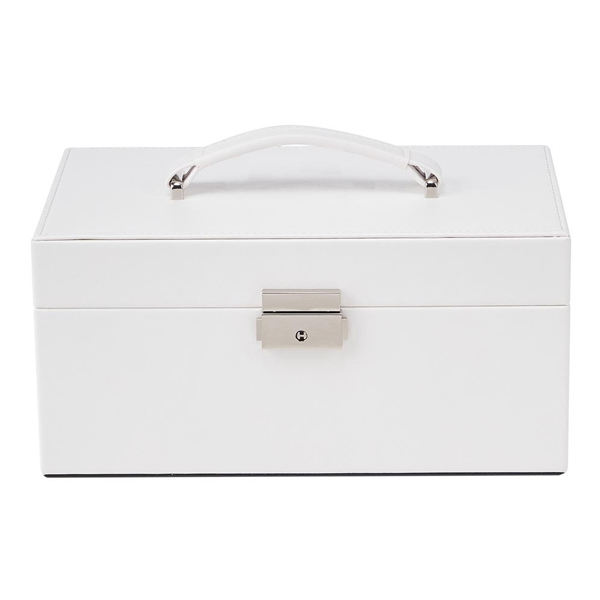 Livingandhome PU Leather Jewellery Box with Handle