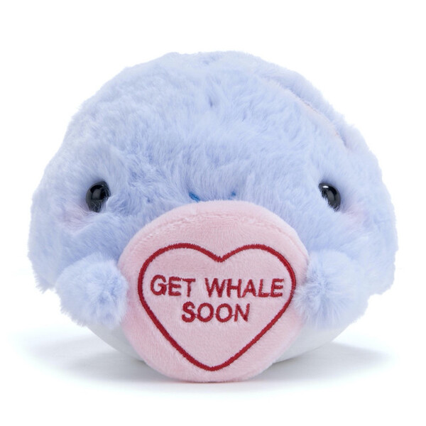 Swizzels Love Hearts Get Whale Soon Plush