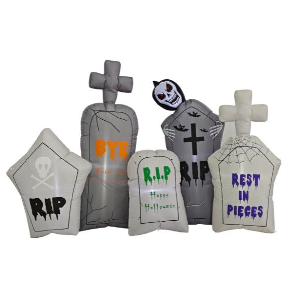 SO 130cm Halloween Inflatable Graveyard