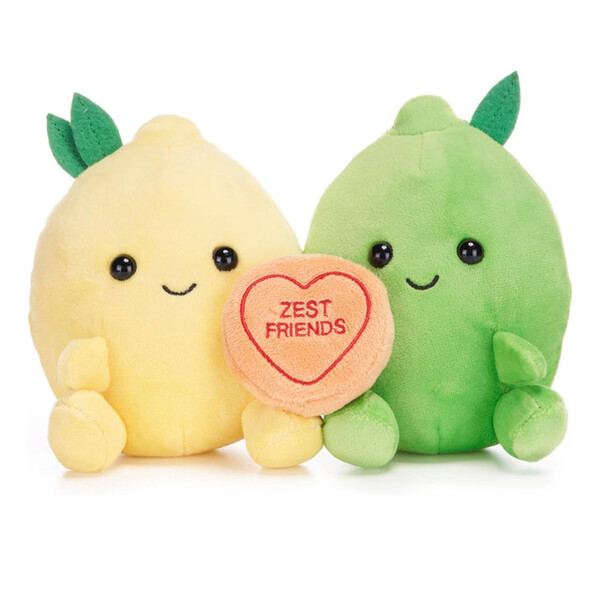 Swizzels Love Hearts Lemon and Lime Plush