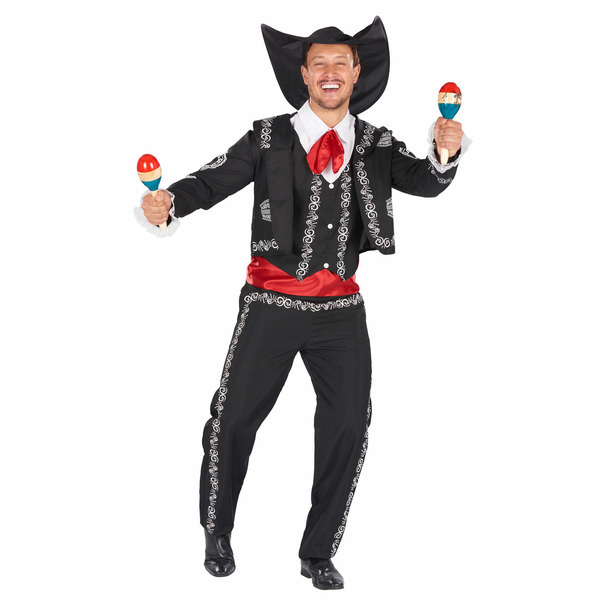 Orion Mens Mexican Mariachi Costume (2 in 1) X-Large