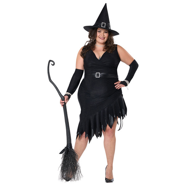 California Womens Million Dollar Witch Plus Size 3XL