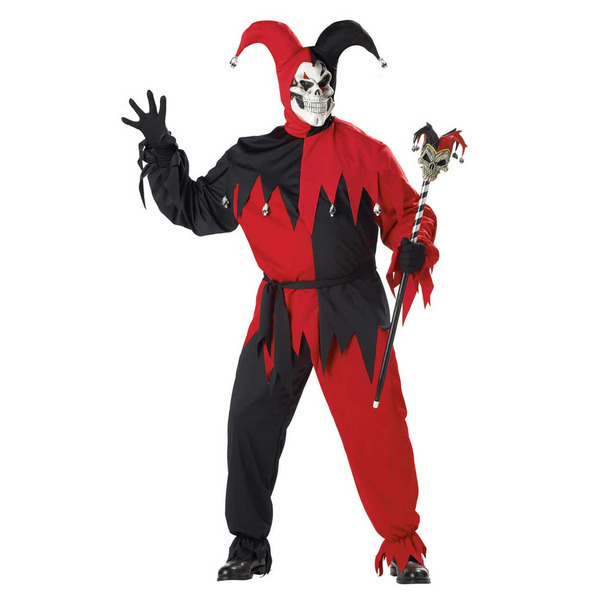 California Costumes Evil Jester Plus 52'' Chest, 48'' Waist