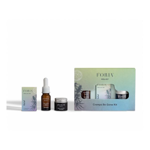 Foria Cramps Be Gone CBD Kit