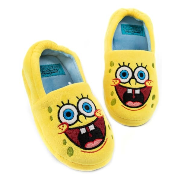 SpongeBob SquarePants Mens Face Slippers (13)