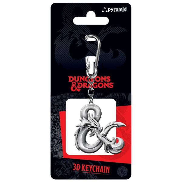 Dungeons & Dragons Dragon Ampersand 3D Keyring