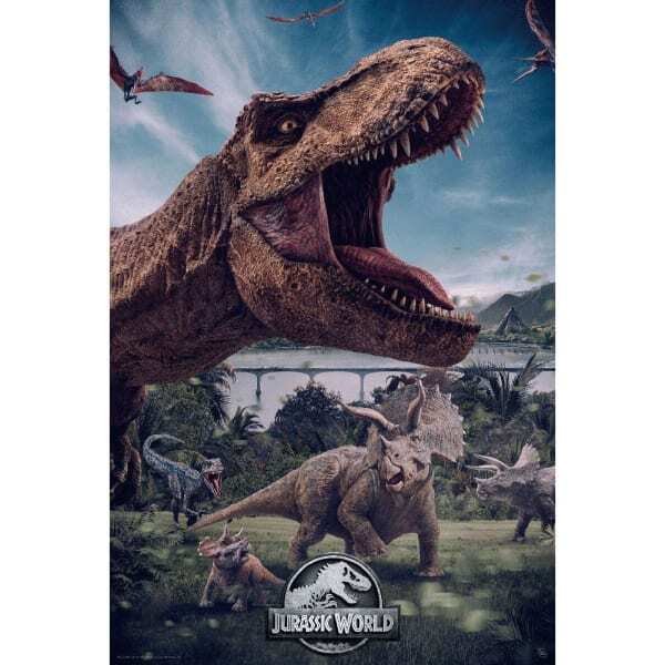 Jurassic World Dinosaur Poster