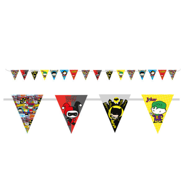 Justice League Pennant Banner