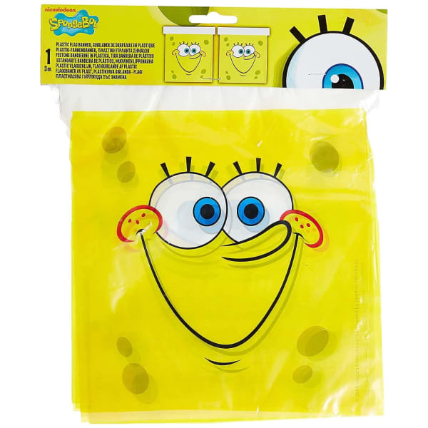 SpongeBob SquarePants Scalloped Flag Banner