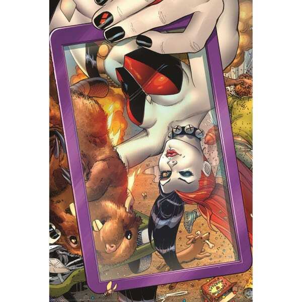 Harley Quinn Selfie Poster (34in x 22in)