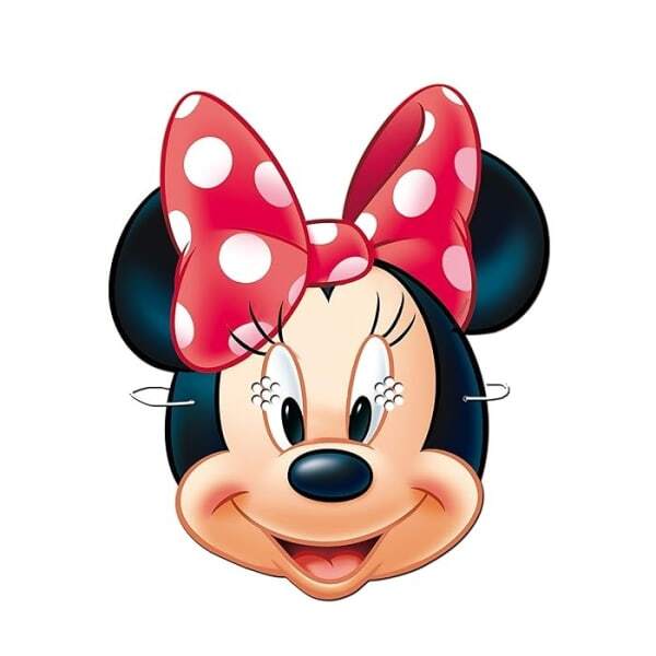 Disney Minnie Mouse Party Mask (Pack of 6)