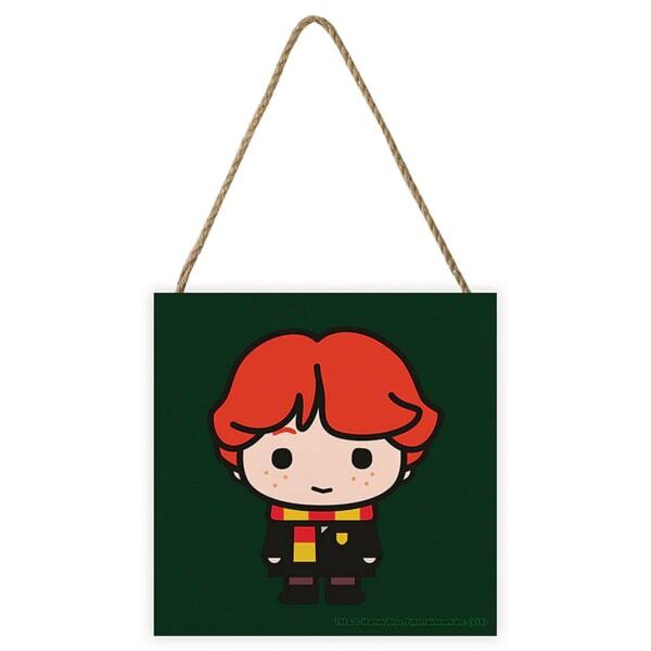 Harry Potter Chibi Ron Wooden Block (20cm x 20cm x 2.7cm)