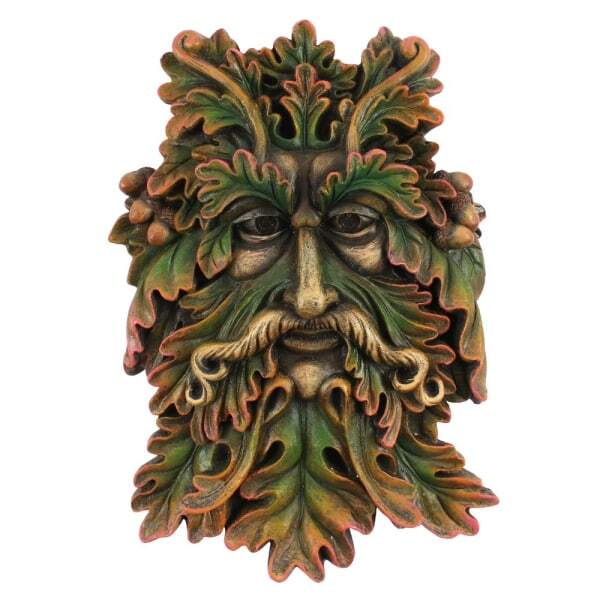 Something Different The Green Man Face Plaque