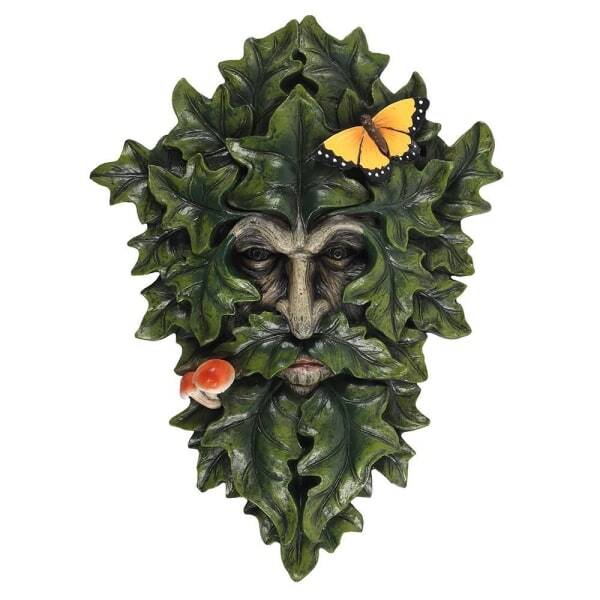 Something Different Leafy Green Man Plaque