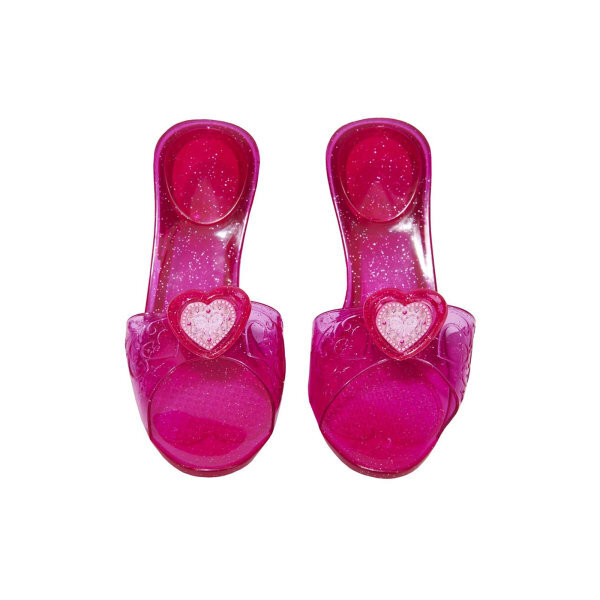 Bristol Novelty Girls Heart Jelly Shoes (4-6 Years)