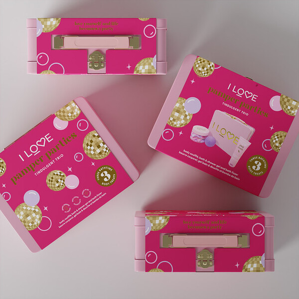 Prezzybox Pamper Parties Tin Trio