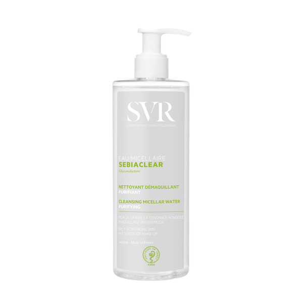 SVR SEBIACLEAR Cleansing Micellar Water for Oily Skin 400ml