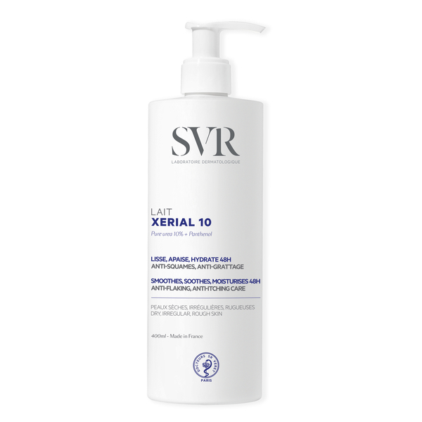 SVR XERIAL 10 Ultra-Rich 48hr Urea Body Moisturiser 400ml