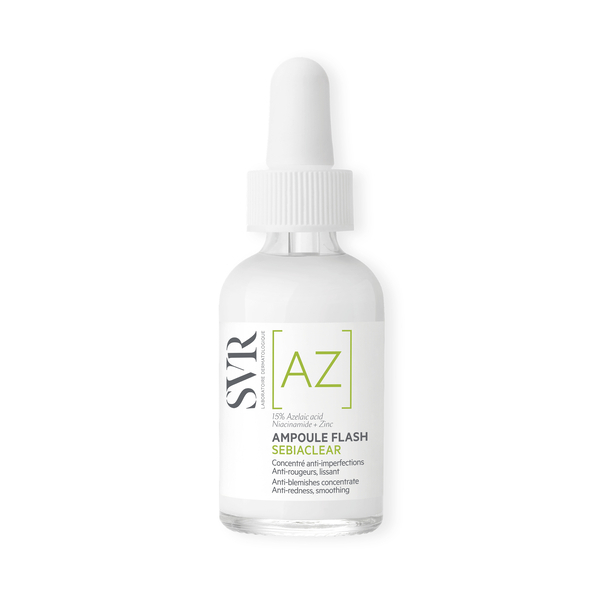 SVR SEBIACLEAR Ampoule AZ Flash 15% Azelaic Acid Serum, 30ml