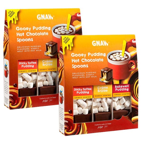 Gnaw Pudding Soft Centre Hot Shot Set Twin Pack, 2 x 120g