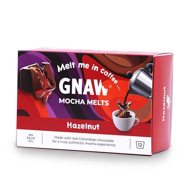 Gnaw Mocha Melts Hazelnut Praline Twin Pack, 2 x 350g