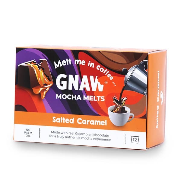 Gnaw Mocha Melts Salted Caramel Twin Pack, 2 x 350g